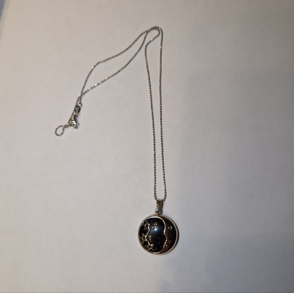 Moon And Star Necklace